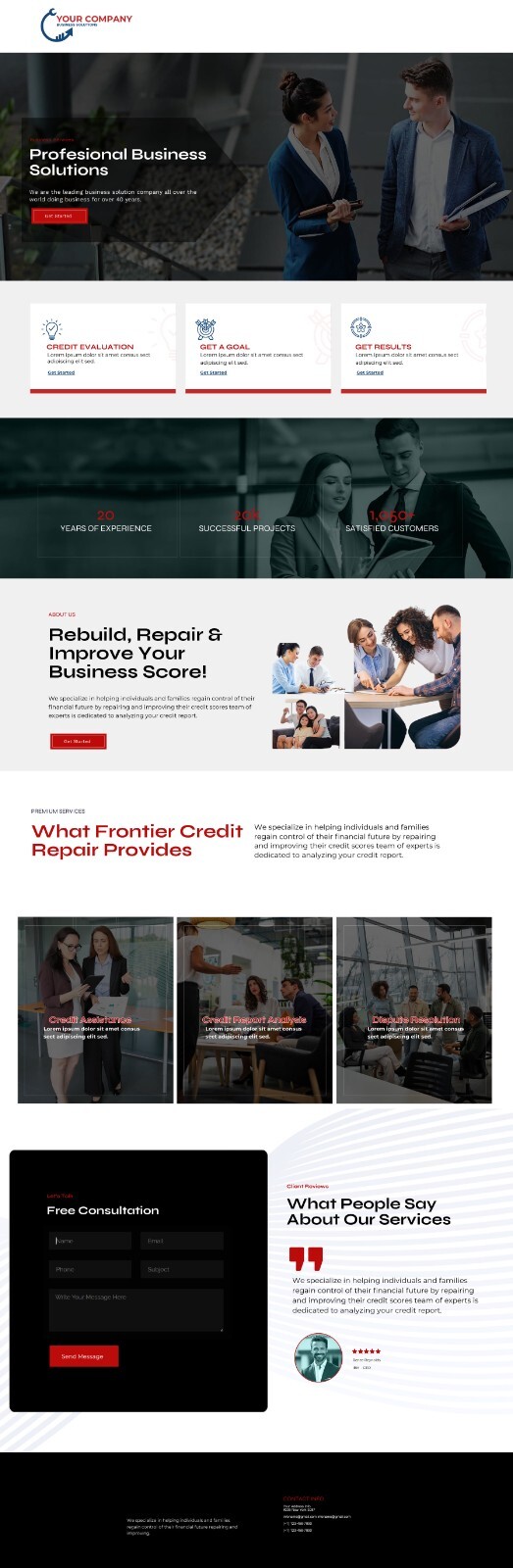 WordPress Development- Business site, Corporate site, Construction site