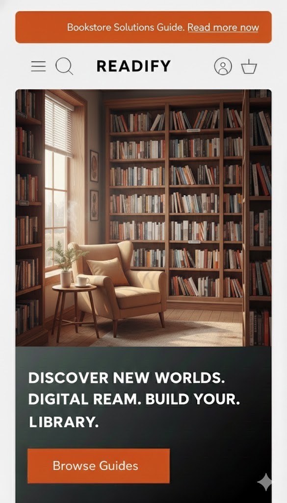 Ready To Go – Super Deluxe Book Store Shopify Website Package