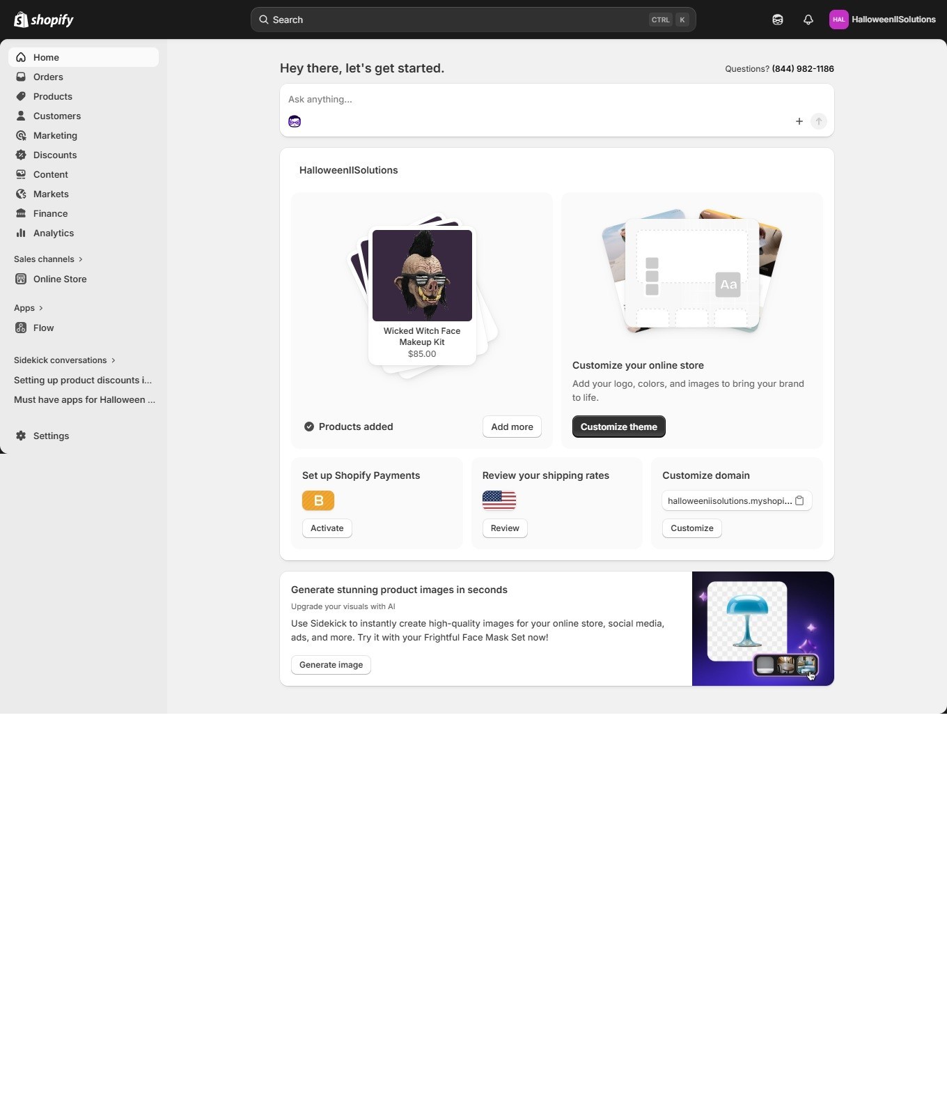 Ready To Go – Super Deluxe Halloween Store Shopify Website Package