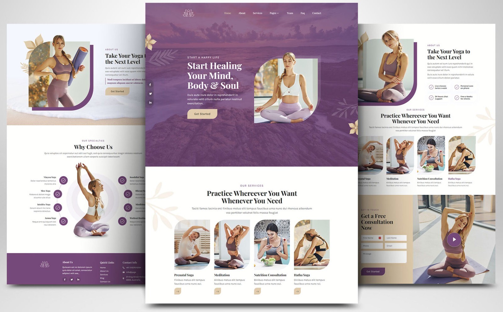 CUSTOM PROFESSIONAL WEBSITE FOR DOCTORS, CLINICS, MEDICAL SERVICES & HEALTHCARE
