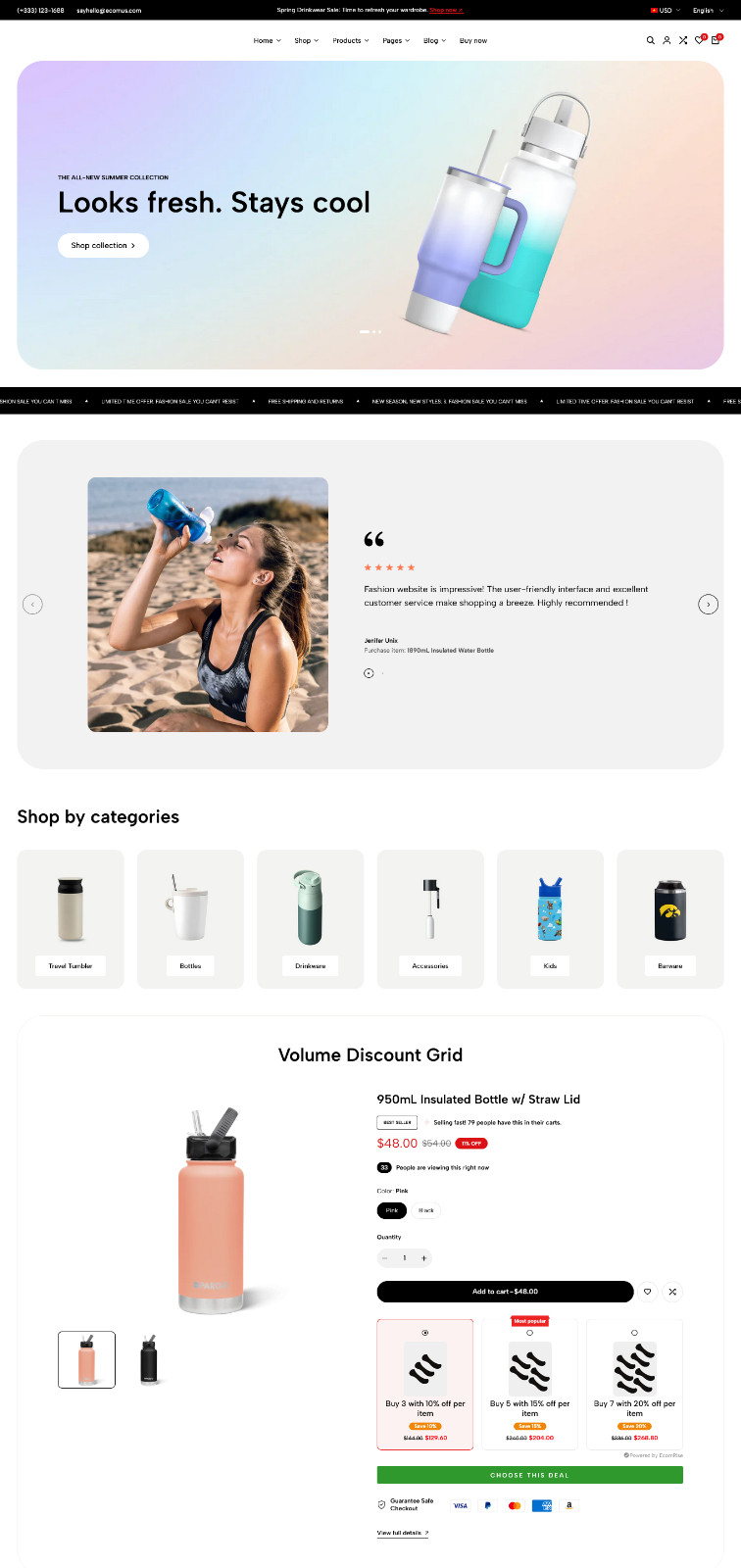 eShopyCom – Shopify Theme | Multipurpose eCommerce Template | Fast & Optimized