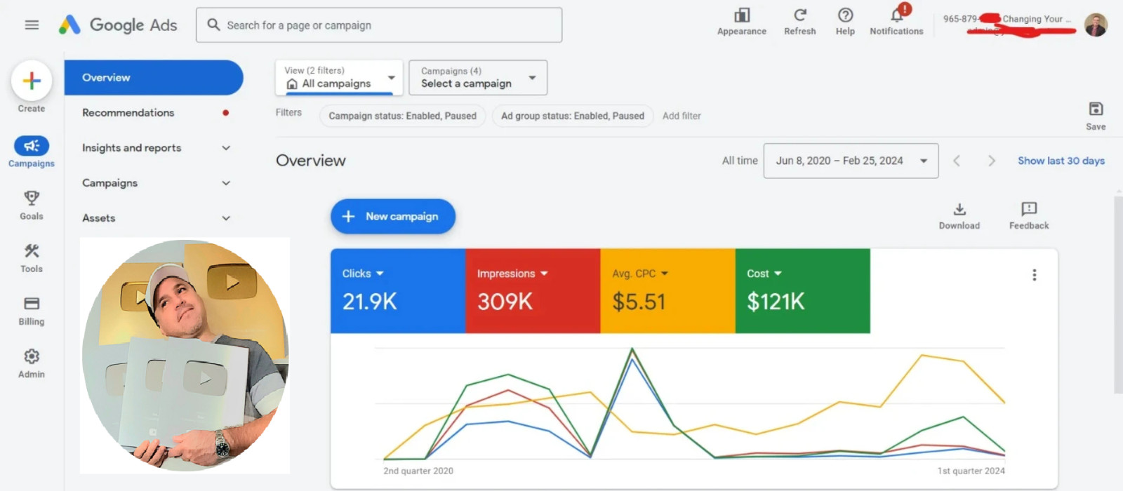 Digital Marketing: Google Ads Account With $10K Monthly FREE Ads Spend Credit