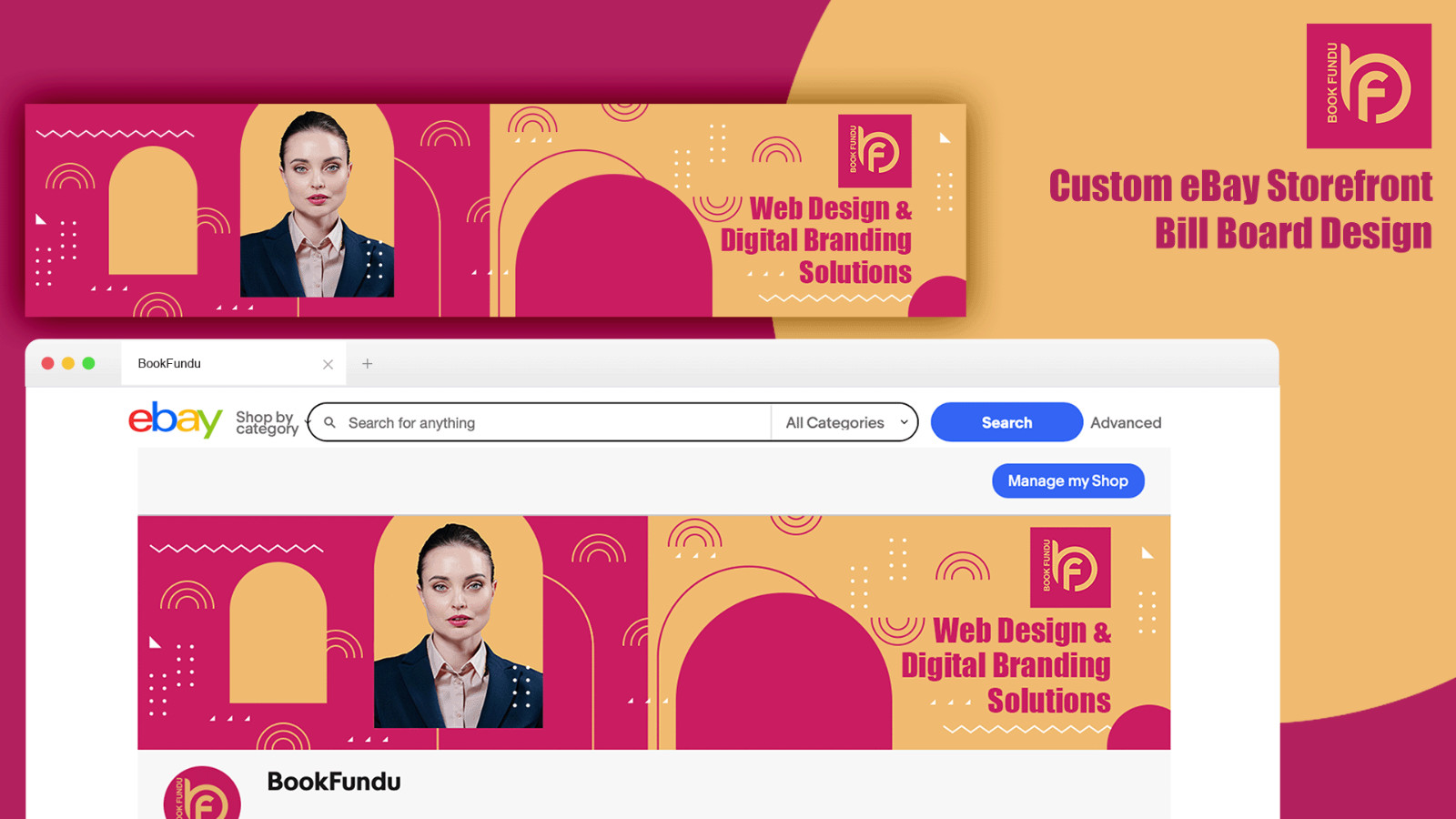 Custom eBay Store Design & eBay Template for General Stores & Everyday Essential