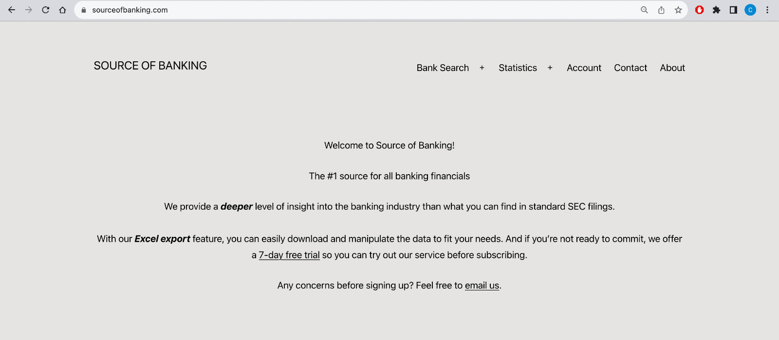 Website For Sale – sourceofbanking.com