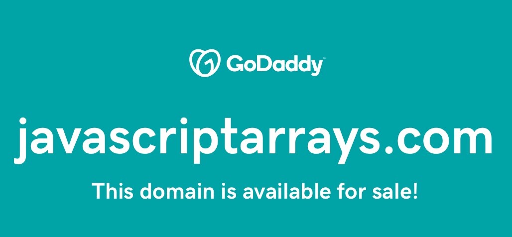 JAVASCRIPTARRAYS.COM DOMAIN CHEAP RARE INTERNET DOMAIN FOR SELL