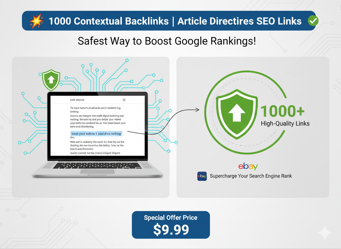 💥 1000 Contextual Backlinks | Article Directories SEO Links | High Authority