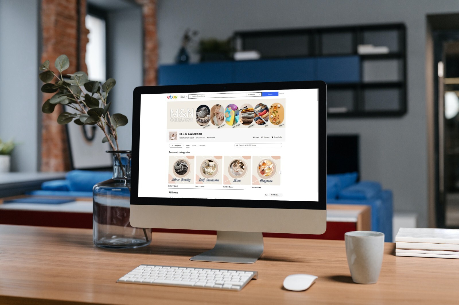 ebay store listing template, logo design and 60 sec video Coins & Paper Money