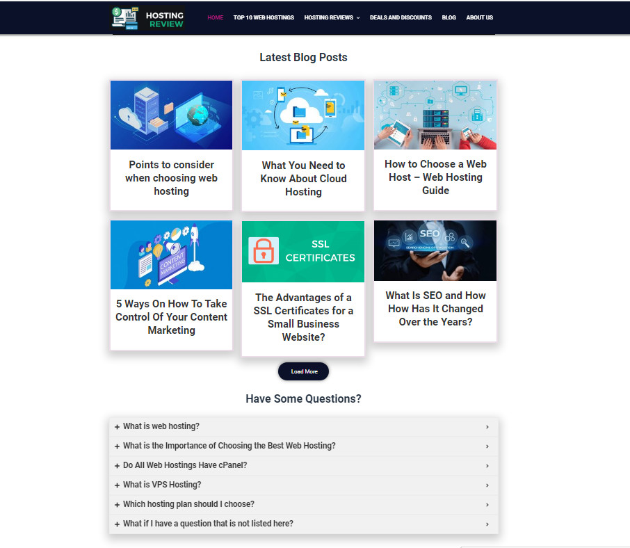 Black Friday Sale! Web Hosting Review website – Affiliate Income Free Hosting