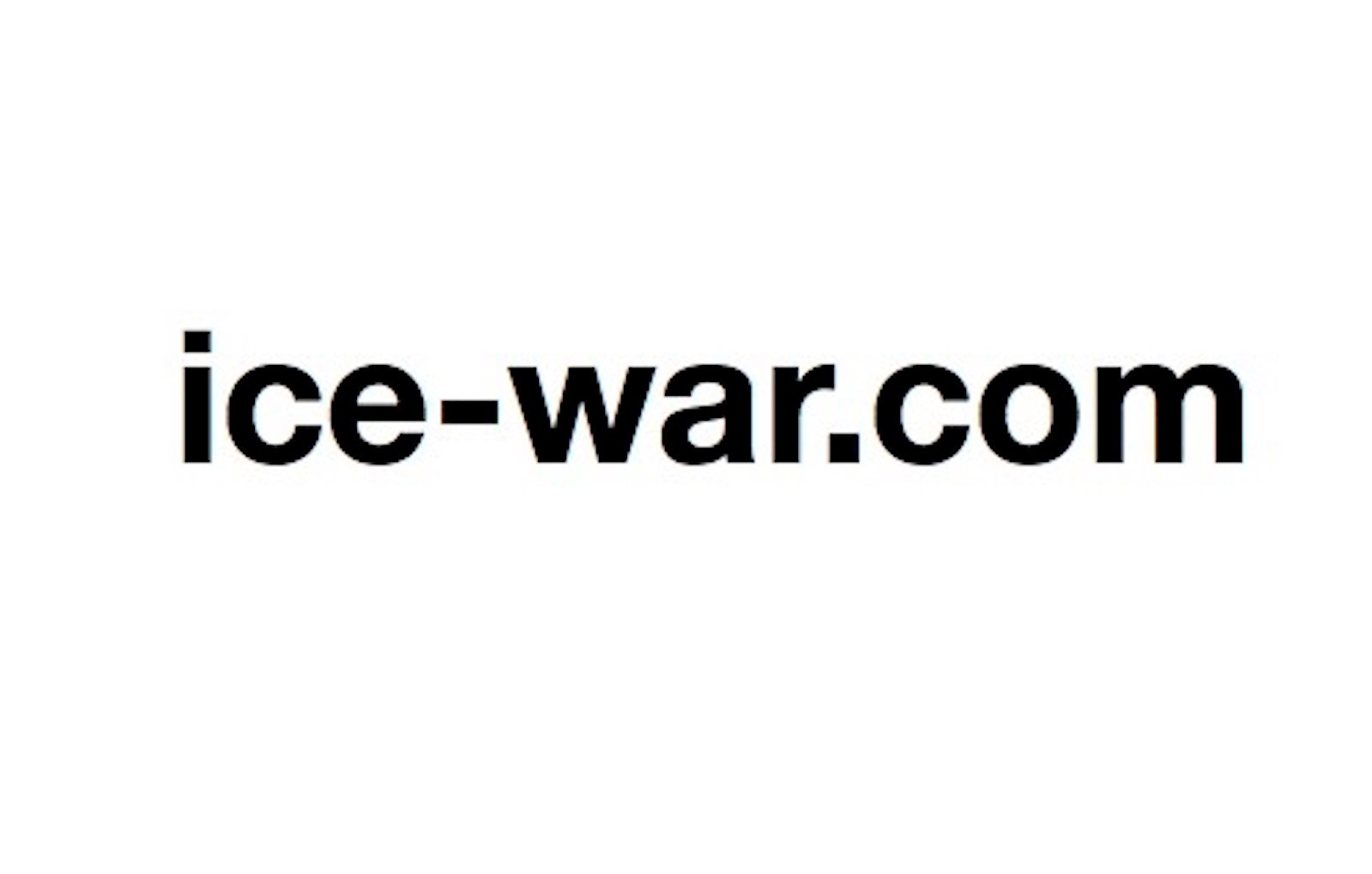 ice-war.com Domain Name | USA, America, ICE