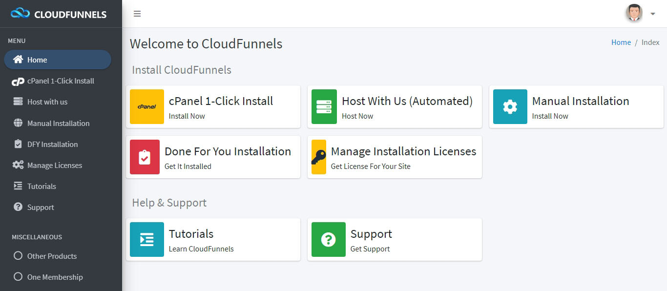 Cloudfunnels pro 2.0 Admin panel create UNILIMITED LICENCES for cloudfunnels!